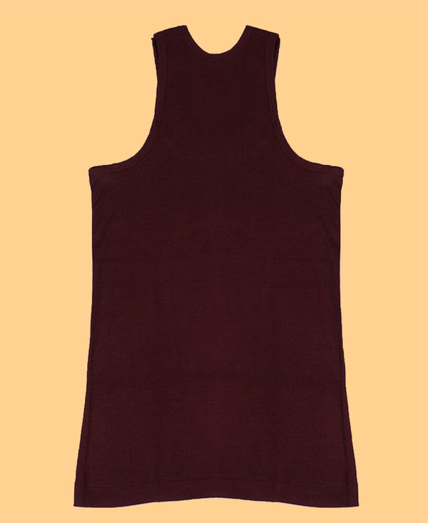 T.T. Kids Titanic Dyed Vest Pack Of 3 Maroon-Navy-Sky