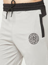HiFlyers Mens GreyRegular Fit Cut & Sew Sports Trackpant( 4 Way Strachable)