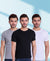 T.T. Round Neck Mens T-Shirt Pack Of 3