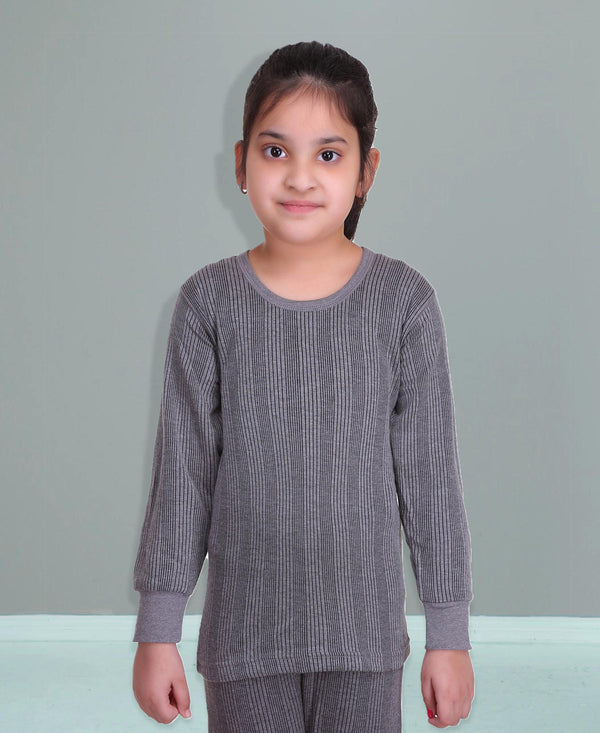 T.T. Elite Kids Light Weight Thermal Set With Polyfill Sandwich Technology - Anthra Melange