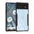 Mobielectro Camera Bump Protection | Slim Stylish 360 Protection Design |Crystal Clear | Shockproof Eagle Back Cover for Pixel 7A - Black