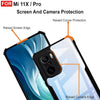 Mobielectro Camera Bump Protection | Slim Stylish 360 Protection Design |Crystal Clear | Shockproof Eagle Back Cover for Mi 11X Pro |Mi 11X|Mi 11i|RedMi K40 Pro|RedMi K40 Pro Plus|POCO F3 - Black
