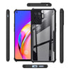 Mobielectro Camera Bump Protection | Slim Stylish 360 Protection Design |Crystal Clear | Shockproof Eagle Back Cover for Oppo F19 Pro- Black