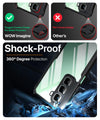 Mobielectro Camera Bump Protection | Slim Stylish 360 Protection Design |Crystal Clear | Shockproof Eagle Back Cover for Infinix Hot 50 5G - Black