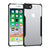 Mobielectro Camera Bump Protection | Slim Stylish 360 Protection Design |Crystal Clear | Shockproof Eagle Back Cover for iPhone 6 Plus- Black