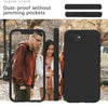 Mobielectro Waterkproof Soft Silicone Ultra Slim O.G Case for iPhone 16E - Black