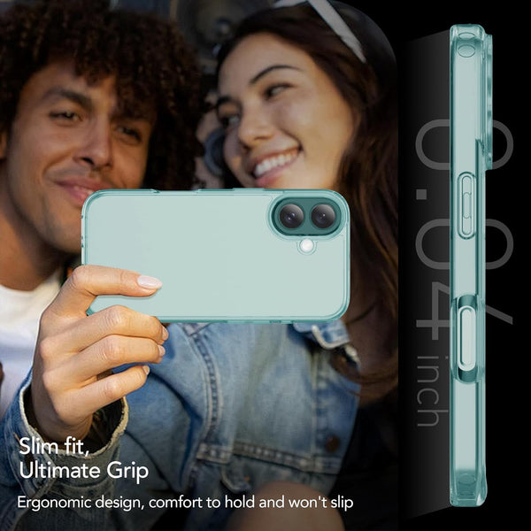 Mobielectro Soft Silicon Transparent |Scratch Resistant Clear Case for iPhone 16