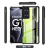 Mobielectro Camera Bump Protection | Slim Stylish 360 Protection Design |Crystal Clear | Shockproof Eagle Back Cover for Realme GT NEO 2 5G - Black