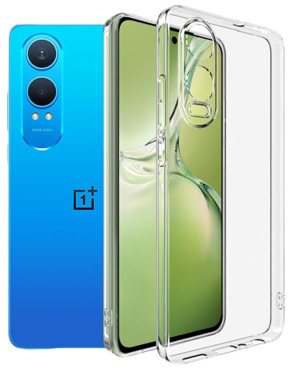 Mobielectro Soft Silicon Transparent |Scratch Resistant Clear Case for OnePlus Nord CE 4 Lite 5G