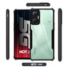 Mobielectro Camera Bump Protection | Slim Stylish 360 Protection Design |Crystal Clear | Shockproof Eagle Back Cover for Infinix Hot 20 5G - Black