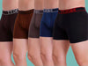 T.T. Men Desire Fine Long Trunk Pack Of 5 Assorted (Black - Blue - Brown - Rust - D.Brown)