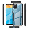 Mobielectro Camera Bump Protection | Slim Stylish 360 Protection Design |Crystal Clear | Shockproof Eagle Back Cover for Oppo A15 | A15s - Black