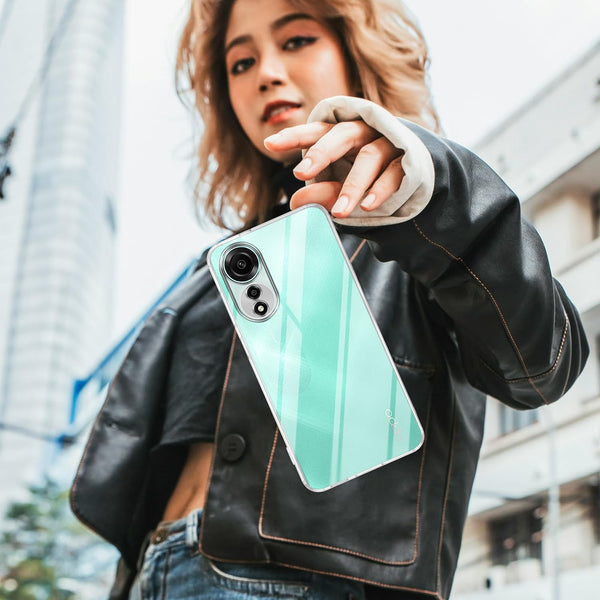Mobielectro Clear Transparent Shockproof Scratch Resistant Protective Phone Case for Oppo A78 4G