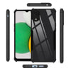 Mobielectro Camera Bump Protection | Slim Stylish 360 Protection Design |Crystal Clear | Shockproof Eagle Back Cover for Samsung A03 CORE- Black