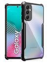 Mobielectro Camera Bump Protection | Slim Stylish 360 Protection Design |Crystal Clear | Shockproof Eagle Back Cover for Samsung M54 5G - Black