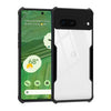 Mobielectro Camera Bump Protection | Slim Stylish 360 Protection Design |Crystal Clear | Shockproof Eagle Back Cover for Pixel 7 - Black