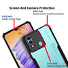 Mobielectro Camera Bump Protection | Slim Stylish 360 Protection Design |Crystal Clear | Shockproof Eagle Back Cover for Tecno Spark 8 - Black