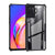 Mobielectro Camera Bump Protection | Slim Stylish 360 Protection Design |Crystal Clear | Shockproof Eagle Back Cover for Oppo F19 Pro- Black