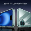Mobielectro Soft Silicon Transparent |Scratch Resistant Clear Case for iPhone 16