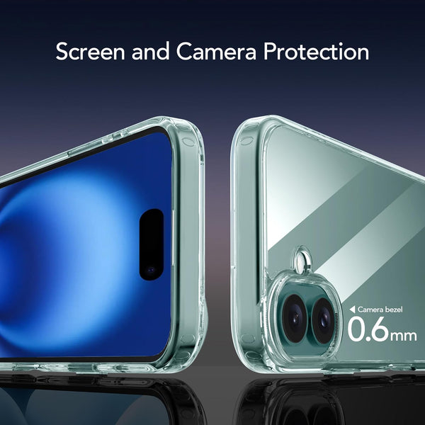Mobielectro Soft Silicon Transparent |Scratch Resistant Clear Case for iPhone 16