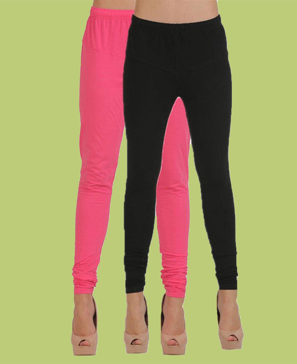 T.T. Women Churidar Legging Pack Of 2