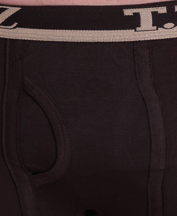 T.T. Men Jazz Mini Trunk Pack Of 3 Brown-Black-Grey