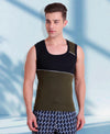 T.T. Men Titanic Designer Gym Vest Pack Of 2 (Green - Red)