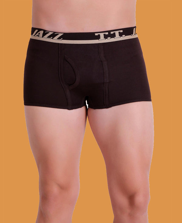 T.T. Men Jazz Mini Trunk Pack Of 3 Brown-Black-Grey
