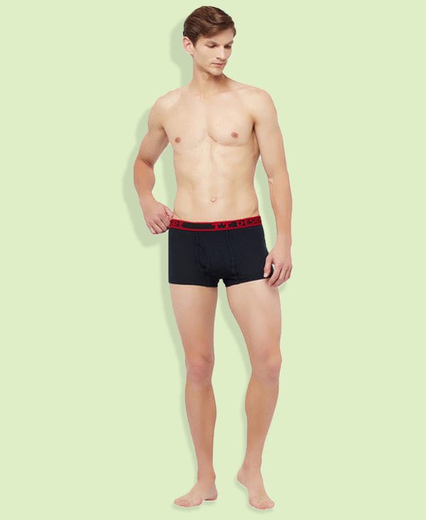 T.T. Mens Desire Fashion Top Elastic Trunk Pack Of 3 Olive-Purple-Blue