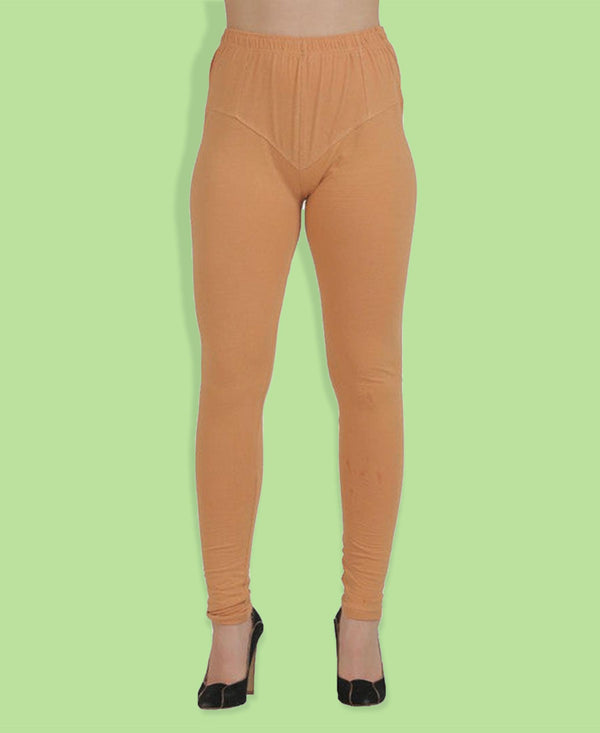 T.T. Women Churidar Leggings Brown