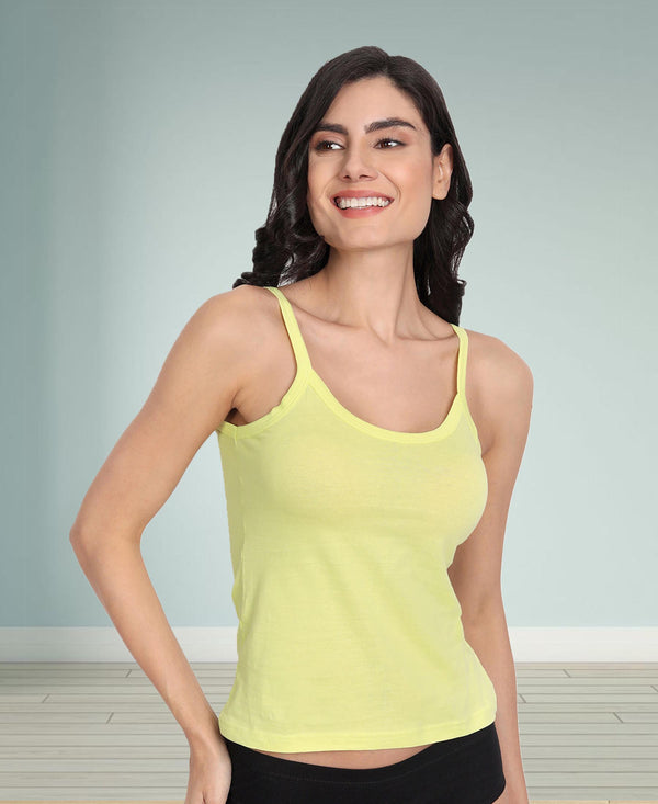 T.T. Women Pearl Assorted Pack Of 3Cotton Slips