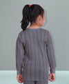 T.T. Elite Kids Light Weight Thermal Set With Polyfill Sandwich Technology - Anthra Melange