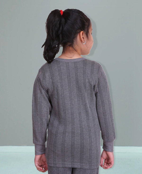 T.T. Elite Kids Light Weight Thermal Set With Polyfill Sandwich Technology - Anthra Melange