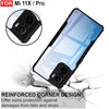 Mobielectro Camera Bump Protection | Slim Stylish 360 Protection Design |Crystal Clear | Shockproof Eagle Back Cover for Mi 11X Pro |Mi 11X|Mi 11i|RedMi K40 Pro|RedMi K40 Pro Plus|POCO F3 - Black