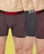 T.T. Mens Desire Printed Long Top Elastic TrunkPack Of 3 Black-Navy-Maroon