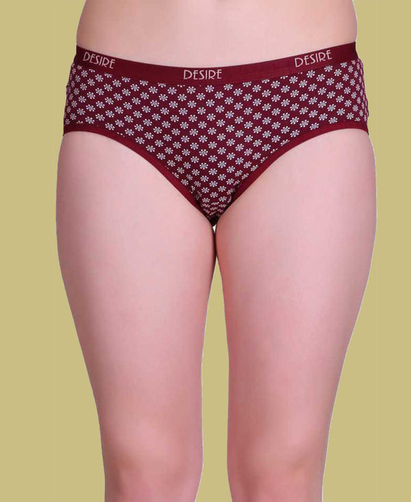 T.T. Womens Hi-Cut Panty Pack Of 3