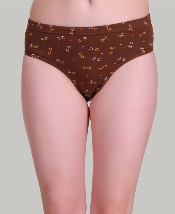 T.T. Women Pearl Printed Panty Pack Of 5