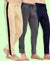 T.T. Men Regular Fit Poly Jersey Cut And Sew Trackpant Pack Of 3-Grey-Navy-Skin