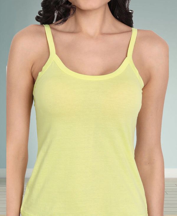 T.T. Women Pearl Assorted Pack Of 3Cotton Slips