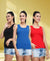 T.T. Womens Desire Cotton Spandex Tanktop Pack Of 3