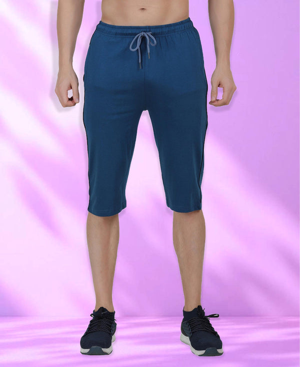 T.T. Men'S Cotton Capri Air Force