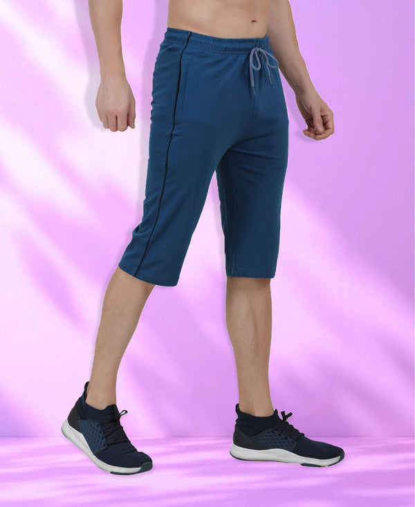 T.T. Men'S Cotton Capri Air Force