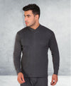 T.T. Mens Anthra Slim Fit Desire V Neck Thermal Set