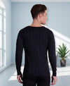 T.T. Men Hotpot Elite Light Weight , Super Warm With Polyfill Sandwich Technology Top Thermal - Black