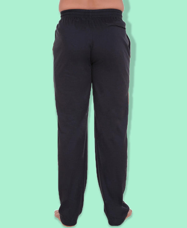 HiFlyers Mens Anthra Comfort Fit Solid Trackpant