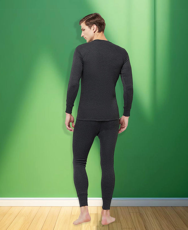 T.T. Mens Anthra Slim FitSolid Hotpot Thunder Thermal Top