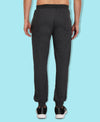 HiFlyers Mens Anthra Slim Fit Solid Terry Joggers