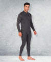 T.T. Mens Anthra Slim Fit Desire V Neck Thermal Set