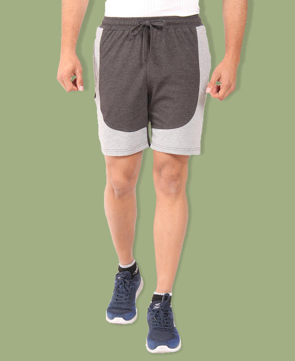 HiFlyers Mens Anthra Grey Bermuda