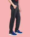 T.T. Men Cotton Track Pants - Anthra